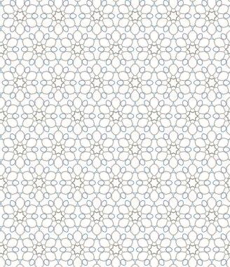 Geometrik şekilli kusursuz desen vektör çizimi