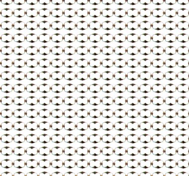 Geometrik şekilli kusursuz desen, vektör illüstrasyonu