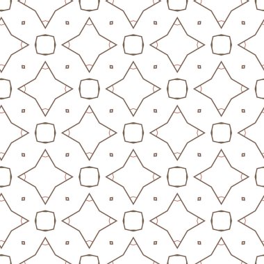 Geometrik şekilli kusursuz desen, vektör illüstrasyonu