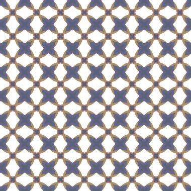 Geometrik şekilli kusursuz desen vektör çizimi
