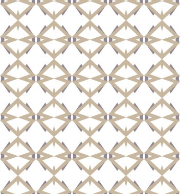 Geometrik şekilli kusursuz desen, vektör illüstrasyonu