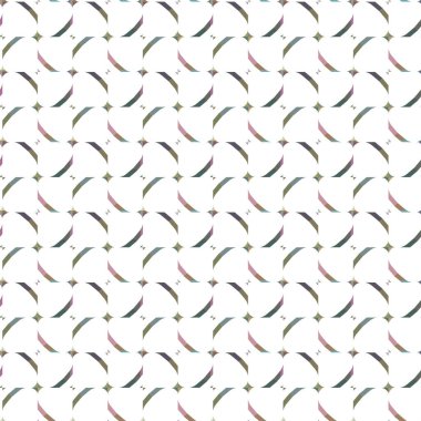 Geometrik şekilli kusursuz desen vektör çizimi