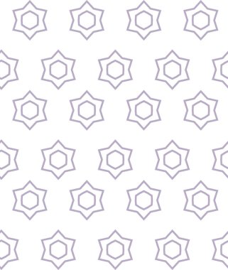 Geometrik şekilli kusursuz desen, vektör illüstrasyonu