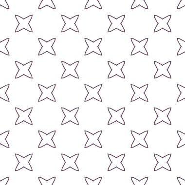 Geometrik şekilli kusursuz desen vektör çizimi