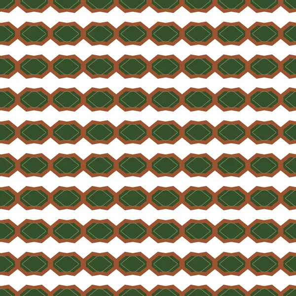 Nahtlose Muster Mit Geometrischen Formen Vektorillustration — Stockvektor