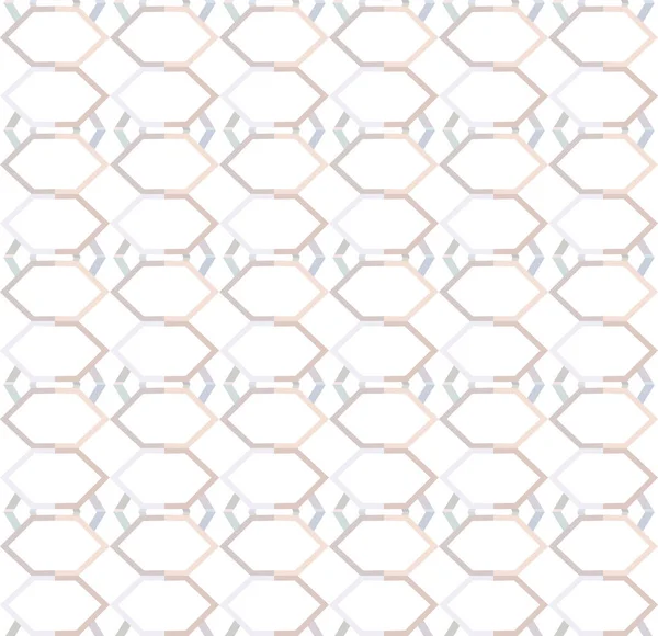 Nahtlose Muster Mit Geometrischen Formen Vektorillustration — Stockvektor