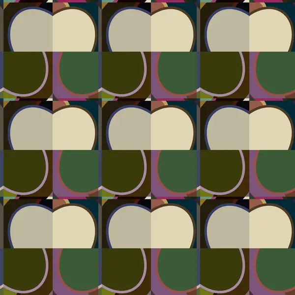 Patrón Ornamental Geométrico Sin Costuras Fondo Abstracto — Archivo Imágenes Vectoriales