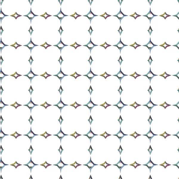 Geometrik Şekilli Kusursuz Desen Vektör Illüstrasyonu — Stok Vektör