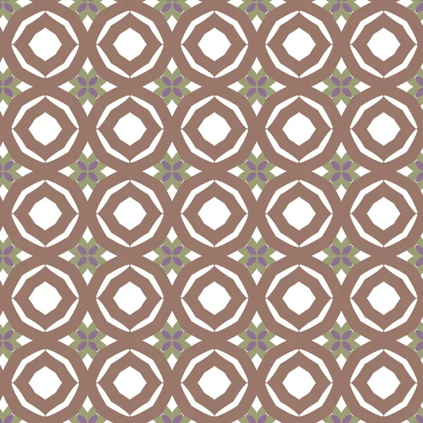 Geometrik şekilli kusursuz desen, vektör illüstrasyonu