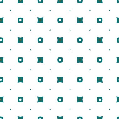 Geometrik şekilli kusursuz desen, vektör illüstrasyonu