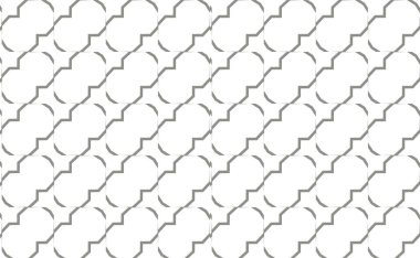 Geometrik şekilli kusursuz desen, vektör illüstrasyonu