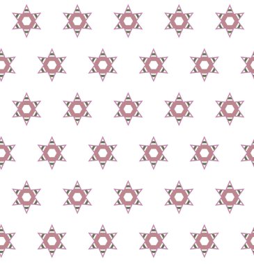 Geometrik şekilli kusursuz desen, vektör illüstrasyonu