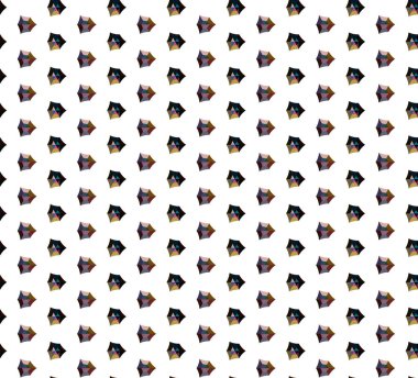 Geometrik şekilli kusursuz desen vektör çizimi