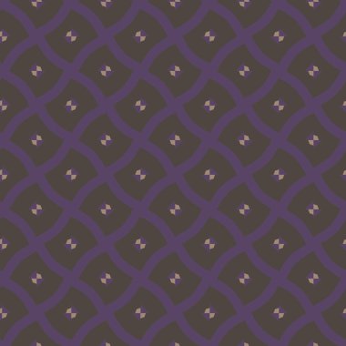 Geometrik şekilli kusursuz desen, vektör illüstrasyonu