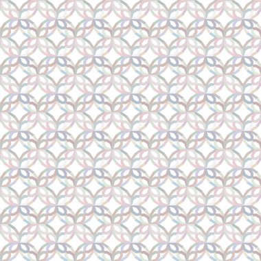 Geometrik şekilli kusursuz desen, vektör illüstrasyonu