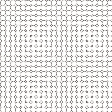 Geometrik şekilli kusursuz desen, vektör illüstrasyonu