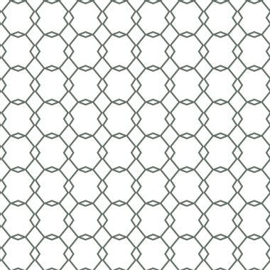 Geometrik şekilli kusursuz desen, vektör illüstrasyonu