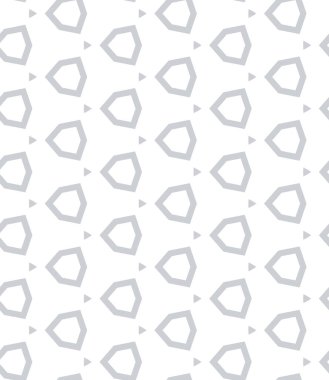 Geometrik şekilli kusursuz desen, vektör illüstrasyonu