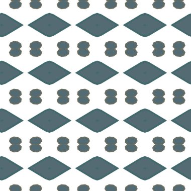 Geometrik şekilli kusursuz desen vektör çizimi