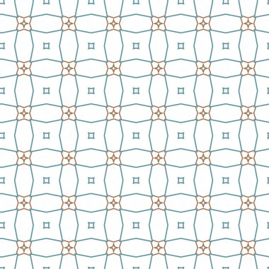 Geometrik şekilli kusursuz desen vektör çizimi