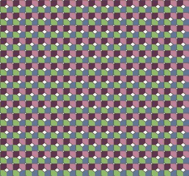 Geometrik şekilli kusursuz desen, vektör illüstrasyonu