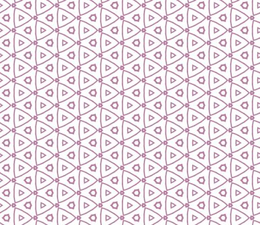 Geometrik şekilli kusursuz desen vektör çizimi