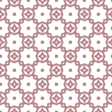 Geometrik şekilli kusursuz desen, vektör illüstrasyonu