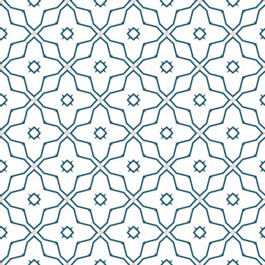 Geometrik şekilli kusursuz desen vektör çizimi