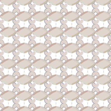 Geometrik şekilli kusursuz desen vektör çizimi