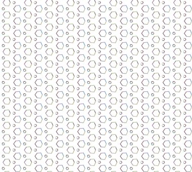 Geometrik şekilli kusursuz desen, vektör illüstrasyonu