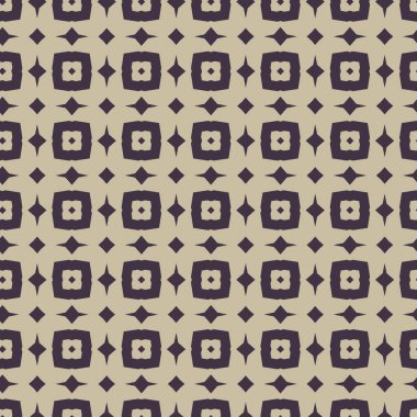 Geometrik şekilli kusursuz desen, vektör illüstrasyonu
