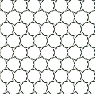 Geometrik şekilli kusursuz desen vektör çizimi