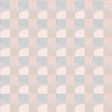 Geometrik şekilli kusursuz desen, vektör illüstrasyonu