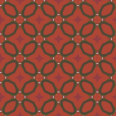 Geometrik şekilli kusursuz desen, vektör illüstrasyonu