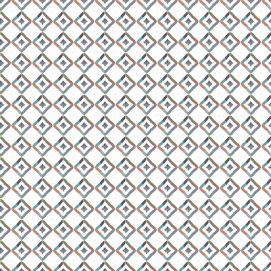 Geometrik şekilli kusursuz desen vektör çizimi