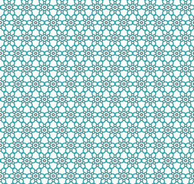 Geometrik şekilli kusursuz desen, vektör illüstrasyonu