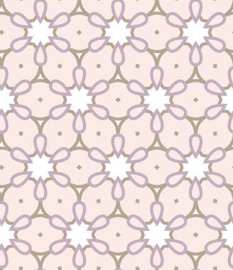 Geometrik şekilli kusursuz desen vektör çizimi