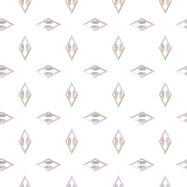 Geometrik şekilli kusursuz desen vektör çizimi