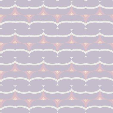 Geometrik şekilli kusursuz desen, vektör illüstrasyonu