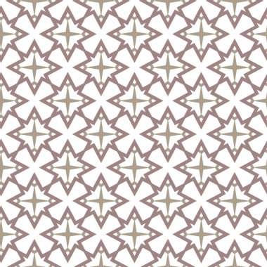 Geometrik şekilli kusursuz desen vektör çizimi