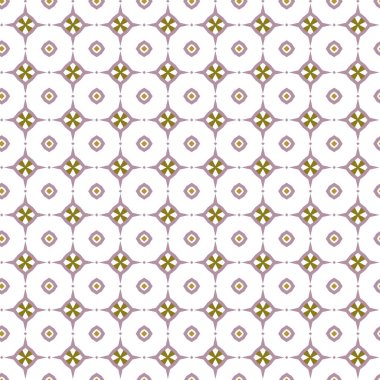 Geometrik şekilli kusursuz desen vektör çizimi