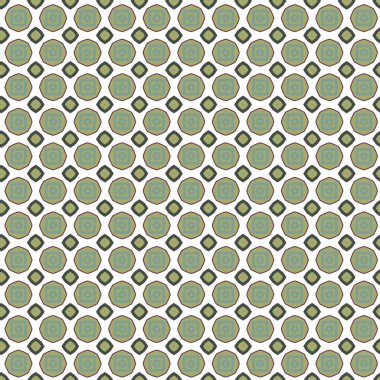 Geometrik şekilli kusursuz desen, vektör illüstrasyonu