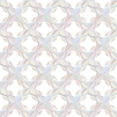 Geometrik şekilli kusursuz desen, vektör illüstrasyonu
