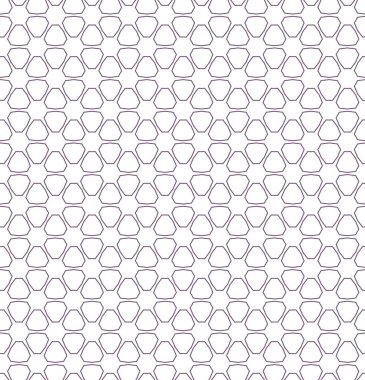 Geometrik şekilli kusursuz desen, vektör illüstrasyonu