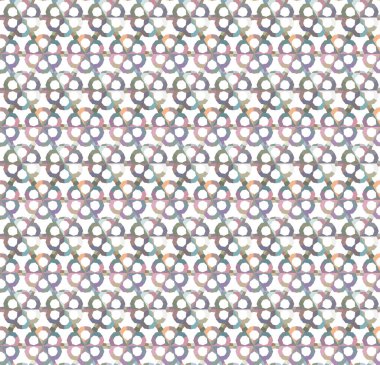 Geometrik şekilli kusursuz desen vektör çizimi