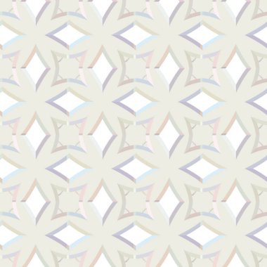 Geometrik şekilli kusursuz desen, vektör illüstrasyonu