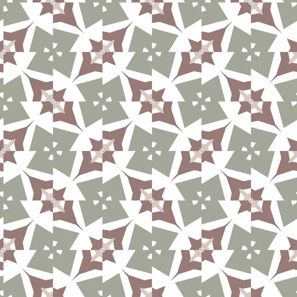 Naadloos Geometrisch Ornamentspatroon Abstracte Achtergrond — Stockvector