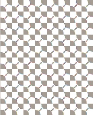 Geometrik şekilli kusursuz desen vektör çizimi