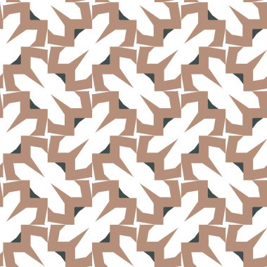 Geometrik şekilli kusursuz desen vektör çizimi