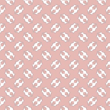 Geometrik şekilli kusursuz desen, vektör illüstrasyonu